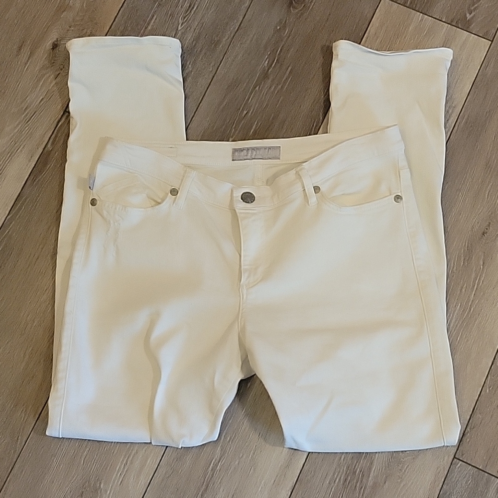 Rock and Republic white denim jeans